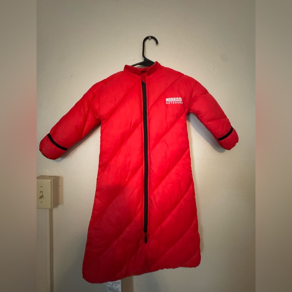 Red Kids Sleeping Bag